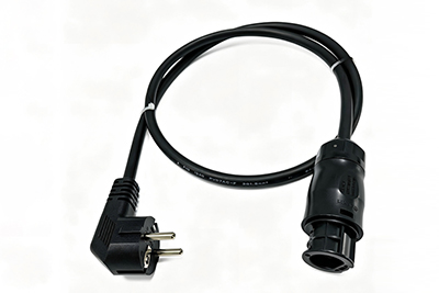 Câble solaire AC avec fiche Schuko CEE 7/7 et connecteur BC05A